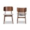 Baxton Studio Alston Mid-Century Grey Fabric Upholstered and Walnut Brown Finished Wood Dining Chair Set(2PC) PR 191-2PC-11707-ZORO - alternate 2